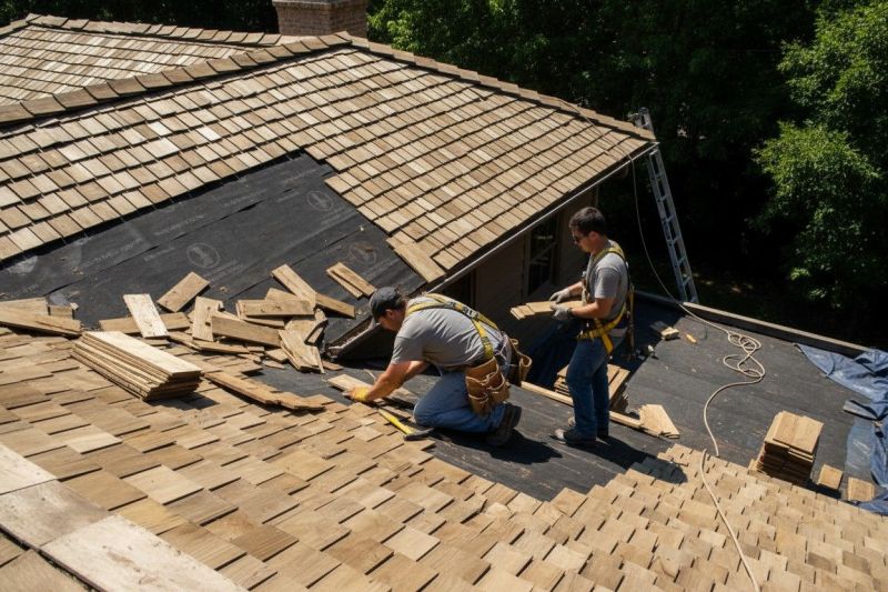 Wood Shake Roof Repair For Cracked, Split, And Rotting Shakes